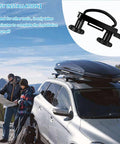 Universal Roof Rack U Bolt Clamps And Stainless Steel U Brackets Installation Kit For Cars And Trucks 85mm Inner Width on SUV