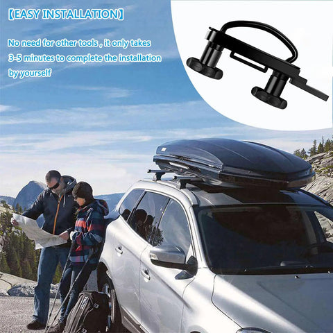 Universal Roof Rack U Bolt Clamps And Stainless Steel U Brackets Installation Kit For Cars And Trucks 85mm Inner Width on SUV