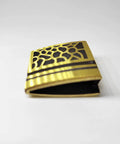 Habaki Ferrule Kit In Brass For Katana Wakizashi Tanto Swords, DIY Blade Accessory with decorative pattern