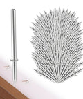 200 Pack Double Head Skirting Nails With Seamless Threads For Solid Wood Baseboards And Molding, heavy-duty carbon steel nails on wood.