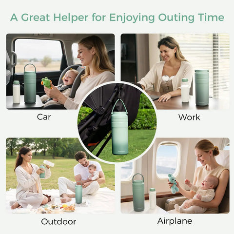 Keep It Frosty Cooling Gel Tube Insert For 12 Oz Breast Milk Cooler Featuring 24 Hour Deep Freeze Retention And Smart Temp Lock To Keep Poured Milk Fresh On The Road Total Game Changer Easy Setup in various settings: car, work, outdoor, airplane.