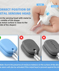 USB Rechargeable Bed Wetting Alarm for Boys and Girls With Ultra Sensitive Sensor, Loud Beep and Strong Vibration, Kid Friendly Potty Training Aid for Nighttime Enuresis, Quick Wake Up Call, Durable and Easy to Use, Blue diaper sensor placement guide