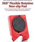 360° flexible rotation non-slip pad from Ergonomic Furniture Lifter And Mover Tool Set. Ideal for heavy appliances repositioning.