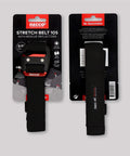 Durable Mountain Rescue Belt With Two Integrated Rescue Reflectors, flexible nylon strap, sturdy metal buckle, package view