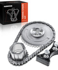 Beefed-Up Engine Timing Chain Kit With Damper And Sprocket For OHV V8 4.8L 5.3L 6.0L Fits Chevy GMC Pontiac SUVs Trucks