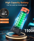 Rechargeable Camping Light With Stand Seven-Foot Max Height, 15000mAh Beast Portable Cordless LED Work Light close-up
