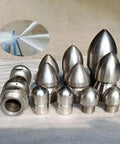 Stainless steel nozzles for Industrial Heavy Duty Drain Cleaner With 120m Hose For Sewer Cleaning Pipe Cleaning System Blockage Removal And Maintenance Of Wastewater Pipelines Ideal For Municipal And Commercial Applications Be A Beast At Clearing Clogs.