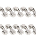 10 Pack No Drill Bridge Shaped Cabinet Hinges For 3 Inch Doors Easy Install Cupboard Hinges For Kitchen Cabinets