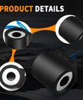 12V 16W Solenoid Valve Coil For Hydraulic Power Unit Lift Dump, One Half Inch Hole, Dual Wire Leads, Industrial Grade