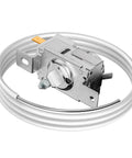 Upgrade Refrigerator Cold Control Thermostat 2198202 with eco friendly materials and plug and play setup, shown with wiring coil