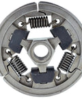 Built Tough Heavy Duty Chainsaw Clutch Assembly 1128 160 2004 Replacement For 044 046 MS440 MS460 Chainsaw Models High Strength Cast Steel With Wear Resistant Friction Shoes For Smooth Starts And Reliable Power Transfer, front view