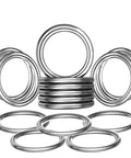 15 Piece Oil Drain Plug Crush Washer Set 14Mm Gasket Seals Heavy Duty Steel No Leak Fit For Mitsubishi Cars And SUVs Like Eclipse Cross