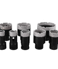 Kickstart Your DIY Project With This Awesome 8-Pc Grit Hole Saw Kit Designed For Drilling Marble Glass Ceramic Tiles And Concrete With Sharp Diamond Tips That Make Hard Work Easy Peasy, 8 diamond hole saw bits