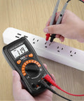 Beefed-Up 1000V 20A Multimeter Lead Kit With Comfort Grip Probes, Test Leads And Volt Meter Probes For Digital Meters in use