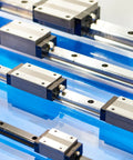MGN12H Bearing Steel Carriage Block With Plastic Anti Fall Strip For 12mm Linear Motion Guide Rail Built Tough Glide For 3D Printers And CNC Machines Ultra Smooth Linear Motion, shown in multiple rows.