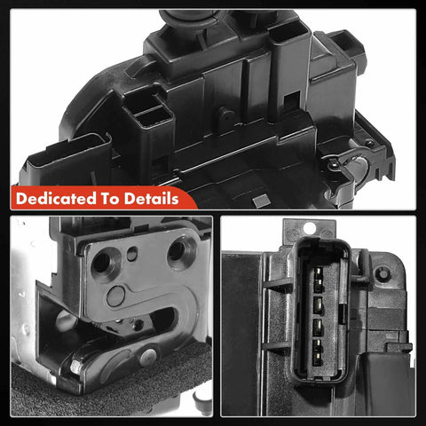 Front Left Driver Side Door Lock Actuator With Latch Assembly For Hyundai Sonata 2008 2009 2010 Sedan Replacement Power Door Lock Motor