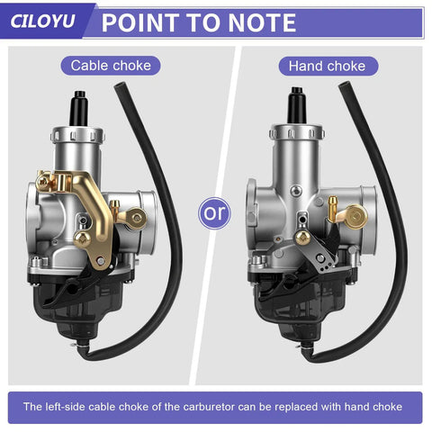 30mm Carburetor With Exhaust Header Stage 1 Kit Replacement For Predator 420cc 301cc And GX390 GX340 GX270 GX240 Engines dual choke options diagram