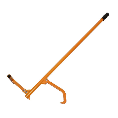 Heavy Duty Timber Jack Log Lift And Cant Hook For Felling And Logging, Raises Logs Up To 11 Inches Off Ground, 12x48 Inch Frame