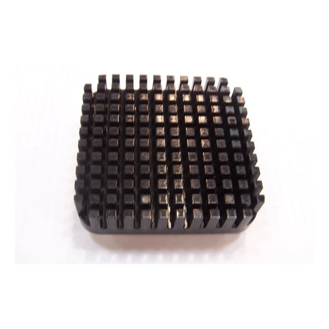 Real Deal Safety Push Block For Table Saws And Router Tables features a textured black surface for solid grip during use.