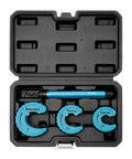 Workhorse Copper Tubing Cutter Set With Half Inch Three Quarter Inch And One Inch Tube Cutters Plus Deburring Tool And Storage Case