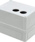 Enclosure With Pushbutton For 30mm Panels, Rugged OEM Replacement Box, industrial control, durable plastic, easy mount