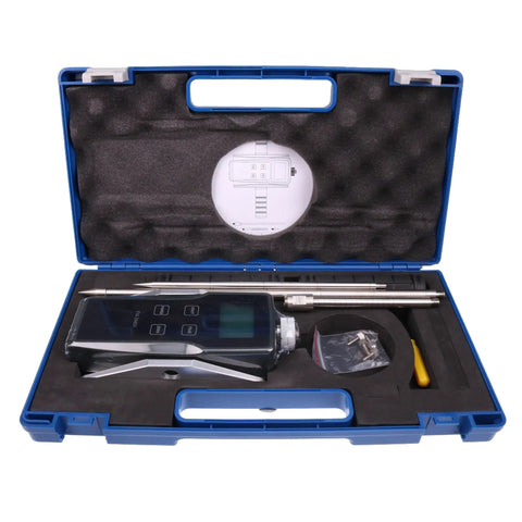 Go-To Field Ready Digital Soil Penetrometer For Quick Ground Bearing Capacity Testing With 0 To 100 Kg Load Range And 0 To 30 Cm Penetration, Accuracy Up To Zero Point Twenty Five Percent, Tests Backfill Soil Clay Sand And Mixed Soils in carrying case