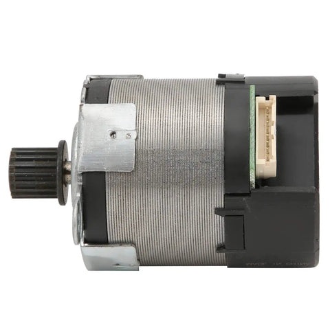 Side view of 12 To 24 Volt DC Servo Motor With 100 Line Encoder Micro Brushless Drive Great For Robotics And CNC Builds And DIY Projects 3100 RPM At 12V And 6100 RPM At 24V High Speed Performance For Computer Motherboards