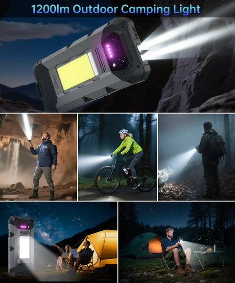 Badass Rugged Android 14 Smartphone With Dependable 4G Connectivity And A Dope 23800mAh Battery Paired With Blazing 120W Fast Charging for outdoor adventures.