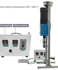 Heavy Duty Filament Extruder For 3D Makers That Cranks Out Legit 0.6 Inch Tube With Smart Heating And Cooling Tech For Pla Abs Petg Tpu Tpe And Peek Plastics For Your Workshop showing control panel and barrel heating system.