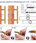 Installation guide for Gold Cabinet Handles Set 30 Pack 5 Inch Brushed Gold Kitchen Cabinet Pulls With 3 Inch Hole Center