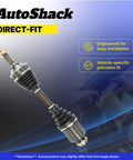 Chevy Malibu Front CV Axle Shaft Assembly Pair For 2016 2017 2018 Malibu And 2018 2019 LaCrosse AWD FWD L4 1.5L 2.5L Includes Driver And Passenger Sides, direct-fit front axle