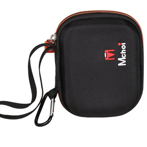 Mchoi Hard Carrying Case Fits for PREXISO 2-in-1 Laser Tape Measure, Digital Distance Meter, black EVA case with strap.
