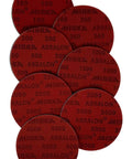 Pro Grade Bowling Ball Resurfacing Kit with Seven Abralon Pads in varying grits for scratch removal and coverstock restoration