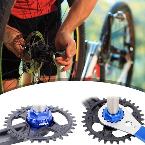 Direct Mount Centerlock Chainring And Crank Removal Tool Pro Grade For Shimano 12 Speed Cranksets M7100 M8100 M9100 M9120
