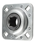 Heavy Duty 1-1/8 Inch Square Bore Disc Harrow Flange Bearing Unit Replacement For FlexKing Kewanee Sunflower Unverferth Discs Replaces FD209R