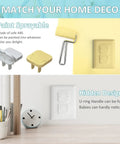 Baby Proof Outlet Covers 60 Pack For Kid Safe Sockets And Home Electrical Protection, Easy Access To Outlets Without Exposing Tiny Fingers