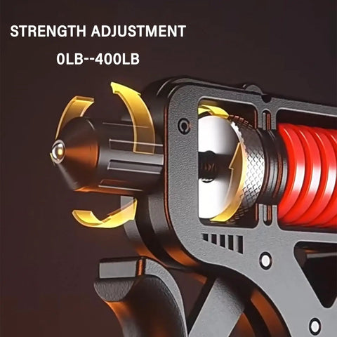 Grip Strength Tester And Training Kit With Electronic Hand Dynamometer adjustable from 0 to 400 lbs for strength adjustment