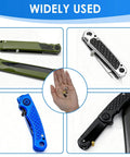 9 Piece Universal Quick Open Thumb Studs Replacement Set For EDC Knives Easy One Hand Flip Upgrade With Hex Wrench