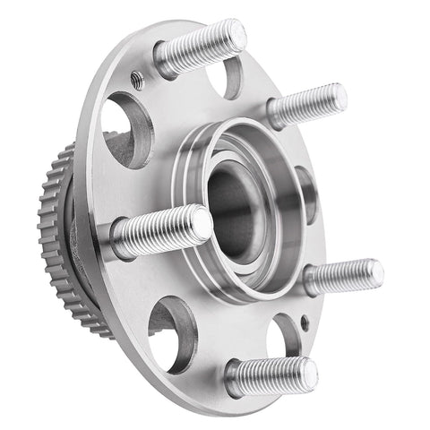 Rear Wheel Bearing Hub Assembly Pair With ABS For Acura TL 2004-2008 And Honda Accord 2003-2007 Gas Models Not Hybrid, 5-bolt lug, tone ring