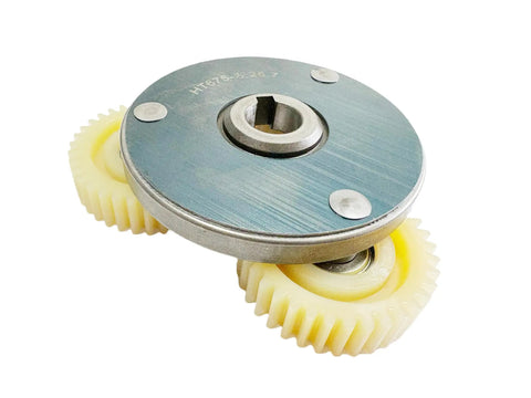 Beefed-Up 36T Nylon Planetary Gear Clutch Kit With Left Cable Exit For 500W To 1000W E Bike Hub Motors, side angle view