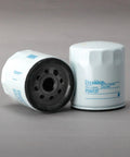 Spin On Fuel Filter P550127 Replacement For Diesel And Gas Engines, heavy-duty fuel cleaner shown at angle, protects engine
