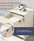 Six Pair 24 Inch Heavy Duty Side Mount Drawer Slides With Whisper Quiet Soft Close Glide showing fully extended drawer installation.