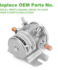 250 Amp Continuous Duty 12V Solenoid Relay For EZGO Marathon Golf Cart 1979 1994 Heavy Duty Marine RV Forklift Tractor Winch 70 Series