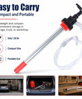 Heavy Duty Manual Push Oil Transfer Pump Works Like A Charm Moving Light Fluids To Thick Gear Oil Featuring A Swivel Anti Drip Nozzle