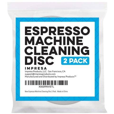 Backflush Cleaning Disc 54mm Pack Of 2 For Espresso Rigs Compatible With Breville Duo-Temp Pro And Barista Series packaging