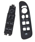 Driver Side Power Window Switch Replacement for Dodge Ram 1500 2500 3500 and Dakota Fits 2001 2004 2005 2009 Black Panel OE 56049805AB 68171680AA High Quality Window Control Master Switch showing panel