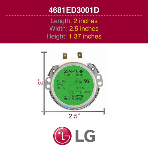 Genuine OEM Diverter Motor For Dishwashers Replacement Water Flow Control Part High Output Pulse Valve Fits Most Models