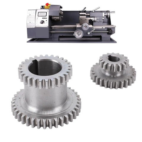 Heavy Duty Two Speed Lathe Gear Replacement Set Featuring T37 And T27 Fixed Units Plus T26 And T16 Sliding Cogs for 0618.