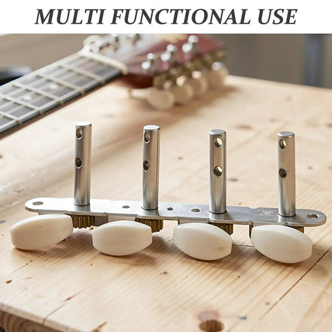 Mandolin Tuner Pegs And Acoustic Guitar Tuning Peg Knobs Set Of 4 Left 4 Right Replacement Hardware Classic Style Durable Guitar Tuning Keys