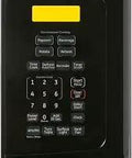 Black Control Panel Assembly For Microwaves OEM Replacement Part WB56X10822 with keypad and display, black finish.